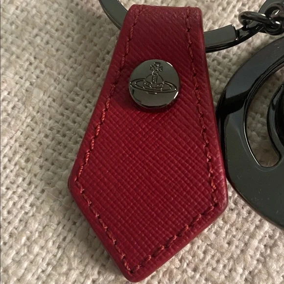 Trade for BC555 only Vivienne Westwood Red and Gunmetal Keyring - Picture 2 of 8